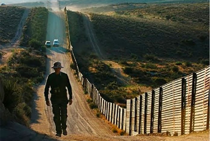 The Mexico-US border
