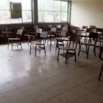 empty classroom