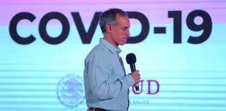 Deputy Health Minister López-Gatell: persona non grata among nine governors.