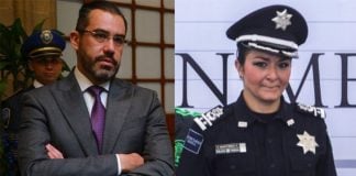 Former Federal Police officials Orta and Hernández are wanted for embezzlement.