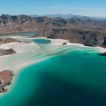 Playa Balandra in La Paz. The municipality plans to offer beach reservations through a new app.