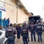 State police arrive Wednesday in Altotonga.