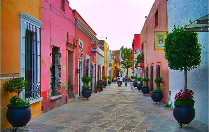 The historic center of the city of Querétaro, which has been deemed a safe place to travel.