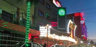 In Tijuana, nightlife goes on.