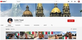 Wilkinson's travel channel on YouTube.