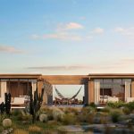 A rendering of a villa at a new hotel planned in Todos Santos.