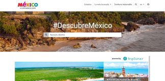 VisitMéxico.com, back on line and with mistranslations corrected.