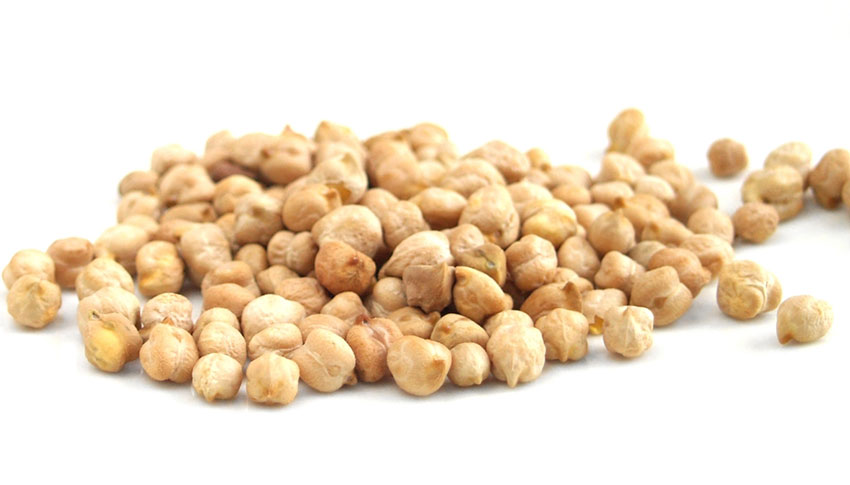 Try adding chickpeas to any simple soup or stew or sprinkling them in a salad.