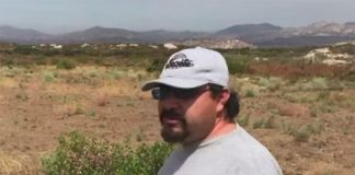 Óscar Eyraud Adams was shot to death in Tecate.