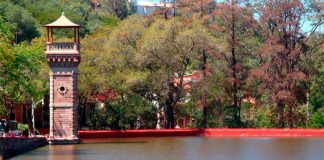 La Olla Dam, site of screenings by the Guanajuato Film Festival.