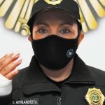 Guadalupe Hernández of the Ateneas squad says she was struck by a hammer.