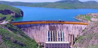The La Boquilla dam, where farmers have protested the release of water to the US.