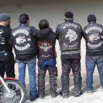 Members of motorcycle clubs from Saltillo, Coahuila, and Monterrey, Nuevo León.