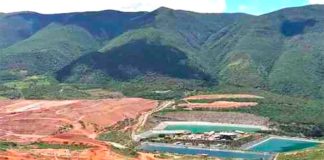 The Los Filos mine in Carrizalillo, Guerrero.