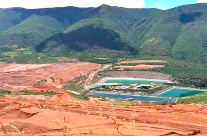 The Los Filos mine in Carrizalillo, Guerrero.