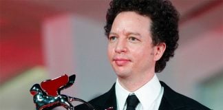 Franco and his Silver Lion in Venice on Saturday.