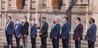 Nine of the 10 dissident governors.