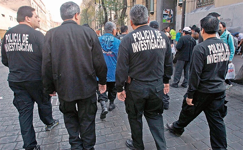 Mexico City's investigative police