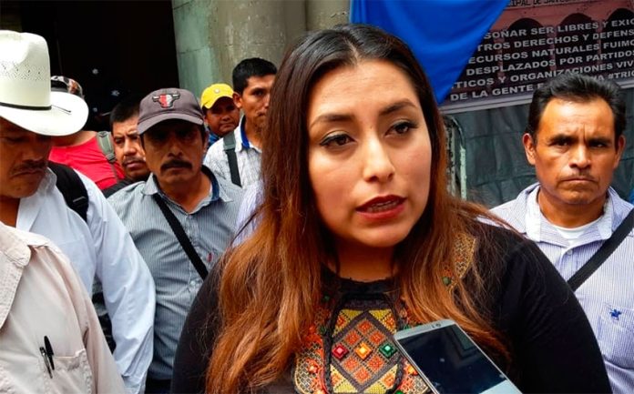 Tezoatlán Mayor Cisneros has been held in jail since Monday.