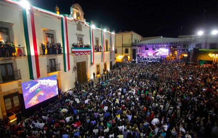 This is how independence celebrations normally look in Querétaro.