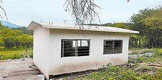 The recently completed school in El Yerbaniz has newfound resources to finish and furnish it.