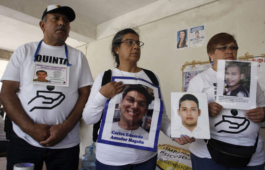 Families of the missing are left with memories and photos.
