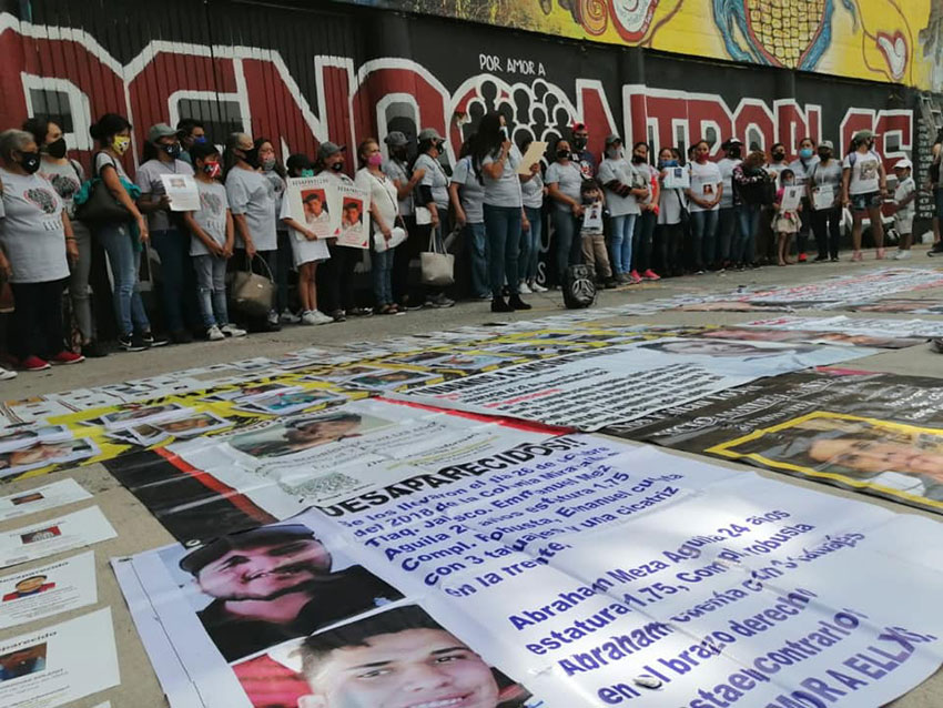 International Day of the Disappeared was celebrated August 30 in Guadalajara.