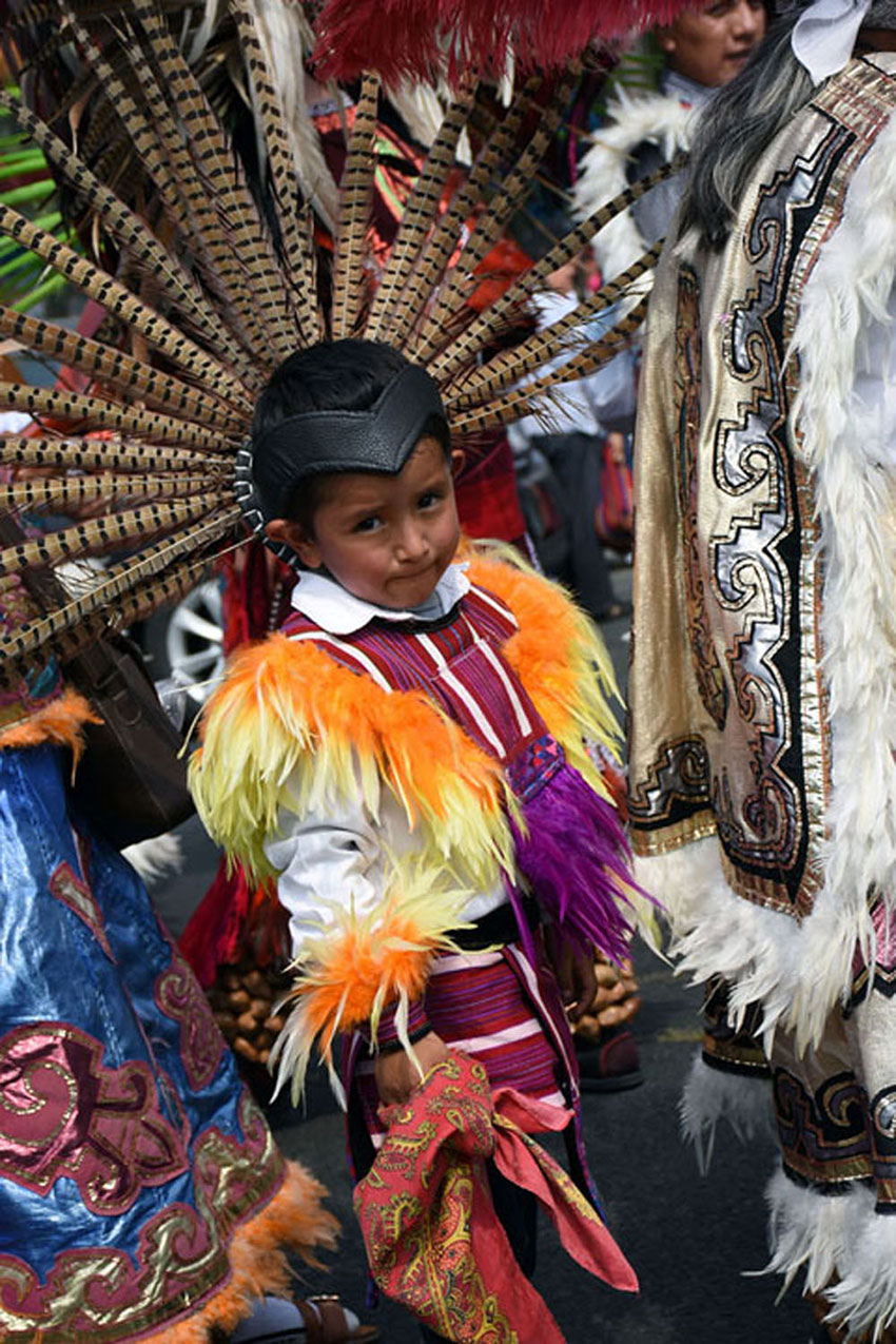Dancing in these annual pilgrimages is a tradition passed down through families.