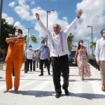 López Obrador in Quintana Roo on the weekend