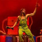 The Spanish company Toompak was among the entertainers at the annual festival.