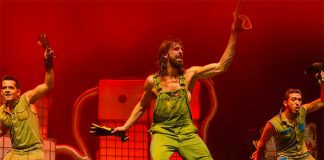 The Spanish company Toompak was among the entertainers at the annual festival.