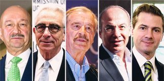 Ex-presidents Carlos Salinas, Ernesto Zedillo, Vicente Fox, Felipe Calderón and Enrique Peña Nieto could face prosecution.