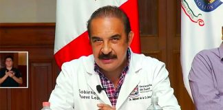 Nuevo León Health Minister Manuel de la O Cavazos.