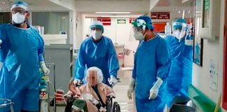 Doña María leaves hospital virus-free.