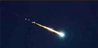 meteor or shooting star
