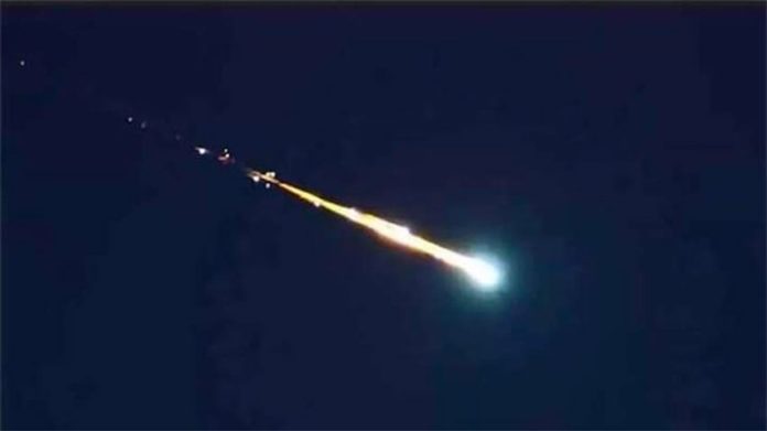 meteor or shooting star