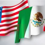 López Obrador and Trump in the White House last year.