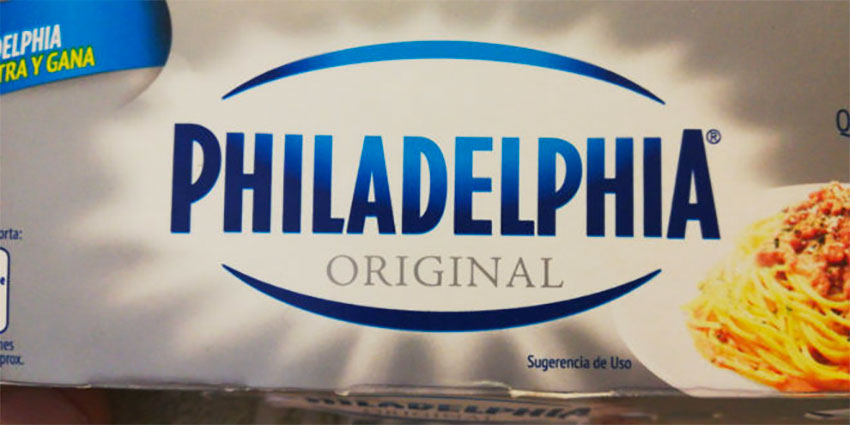 Philadelphia cream cheese