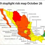 Coronavirus risk levels by state effective Monday.