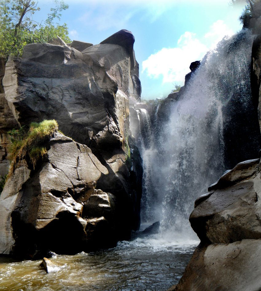 Campers are welcome at Los Chorros de Tala, Jalisco.