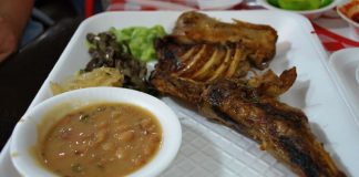 Cabrito is grilled goat kid, popular in Monterrey. Courtesy of Alejandro Linares García