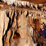 The strange beauty of this Michoacán cave hides dangerous bat guano droppings.