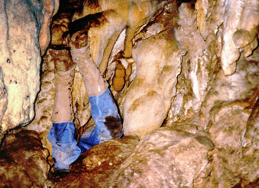Cavers love to go “where no one has gone before.”