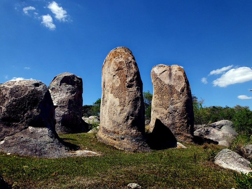 The monoliths of Las Águilas, near Cuautla, Jalisco