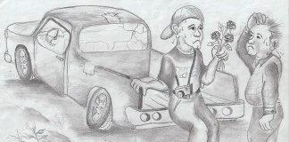 Joseph Sorrentino agreed to help pick flowers for a Dia de Muertos altar in hopes of some good photos