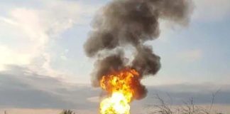 The explosion's cause is unknown, but the section of pipeline has frequently experienced gas theft.