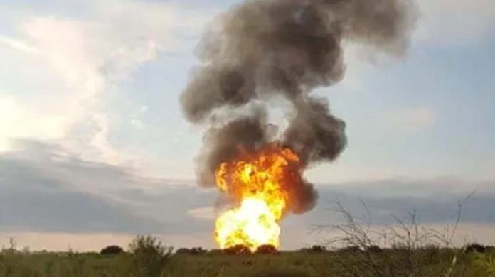 The explosion's cause is unknown, but the section of pipeline has frequently experienced gas theft.