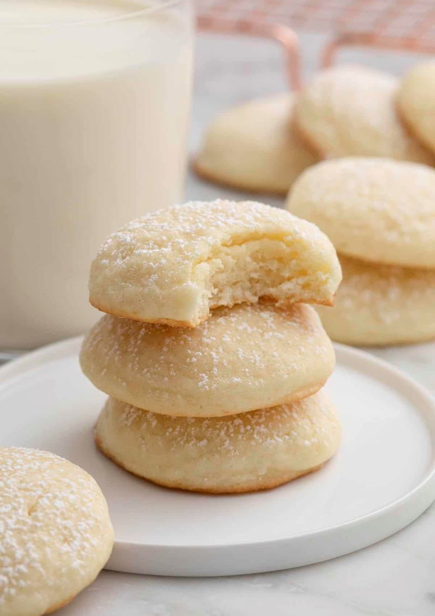Cream cheese is the secret ingredient in these decadent cookies.