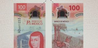 new 100-peso banknote.