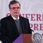 Marcelo Ebrard announces trials plans at the president's press conference.